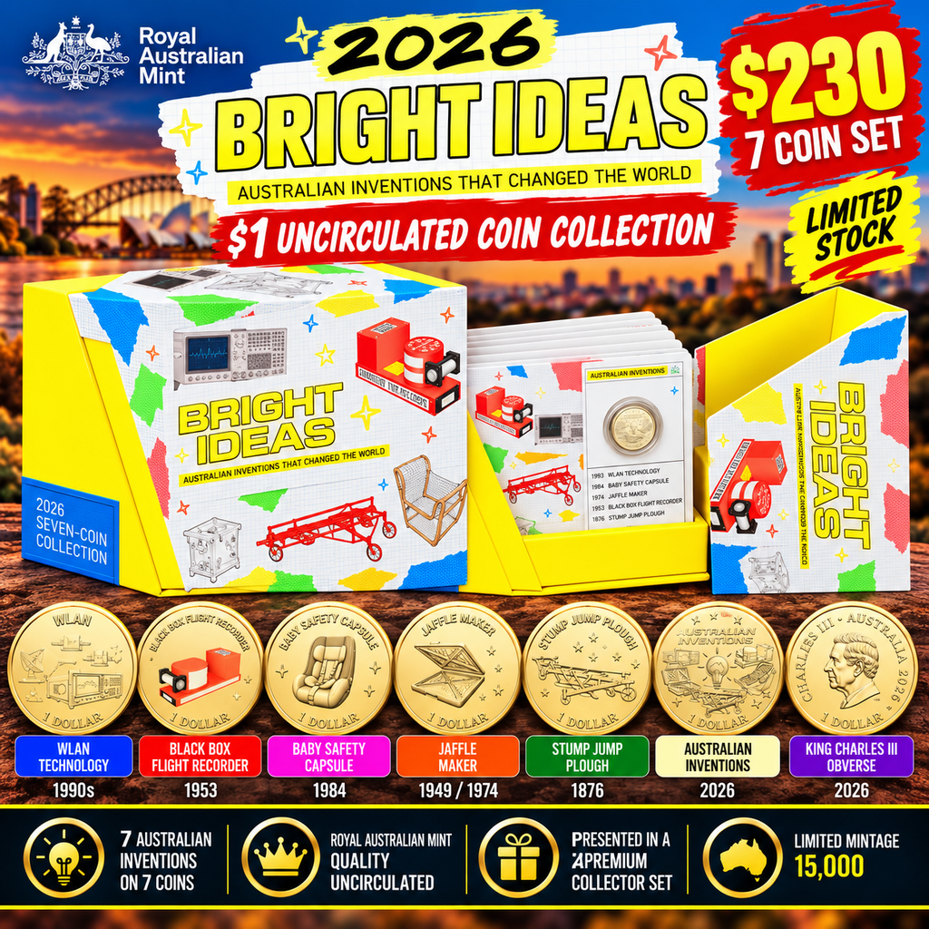 Bright Ideas 2026 $1 and $2 Privy Mark Seven-Coin Collection