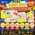 Bright Ideas 2026 $1 and $2 Privy Mark Seven-Coin Collection