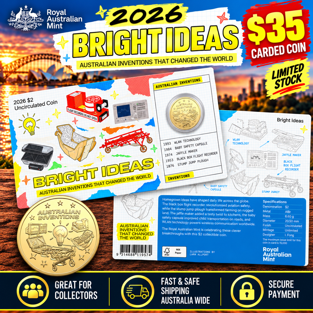 Bright Ideas 2026 $2 Uncirculated Coin in Card