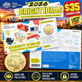 Bright Ideas 2026 $2 Uncirculated Coin in Card