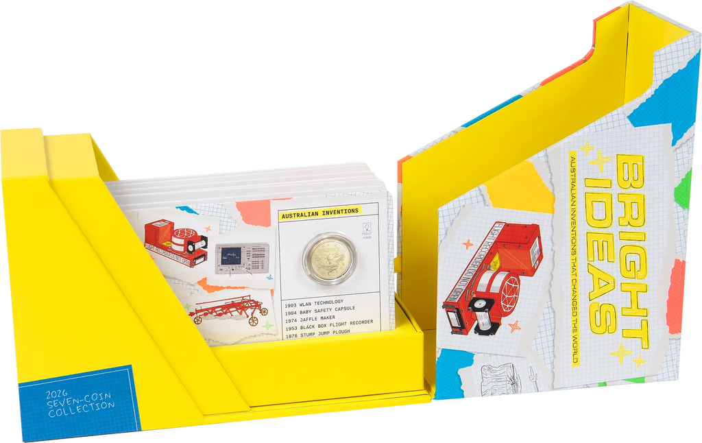 Bright Ideas 2026 $1 and $2 Privy Mark Seven-Coin Collection