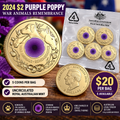 2024 $2 Purple Poppy – Uncirculated Coin Bag